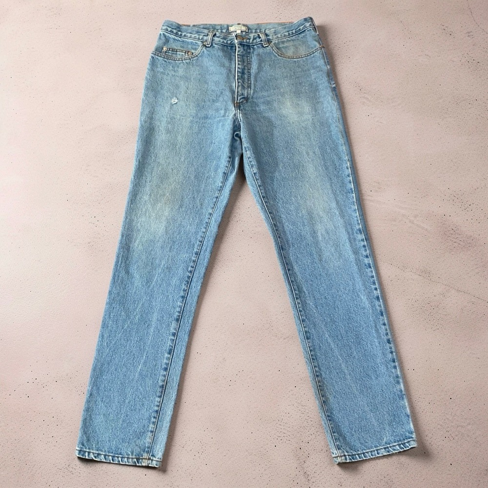 Vintage Guess Marciano Mens 34x34 Jeans USA Made Light Wash Denim Size 36